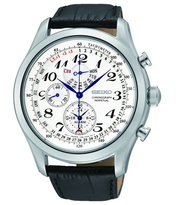 seiko neo classic alarm perpetual chronograph
