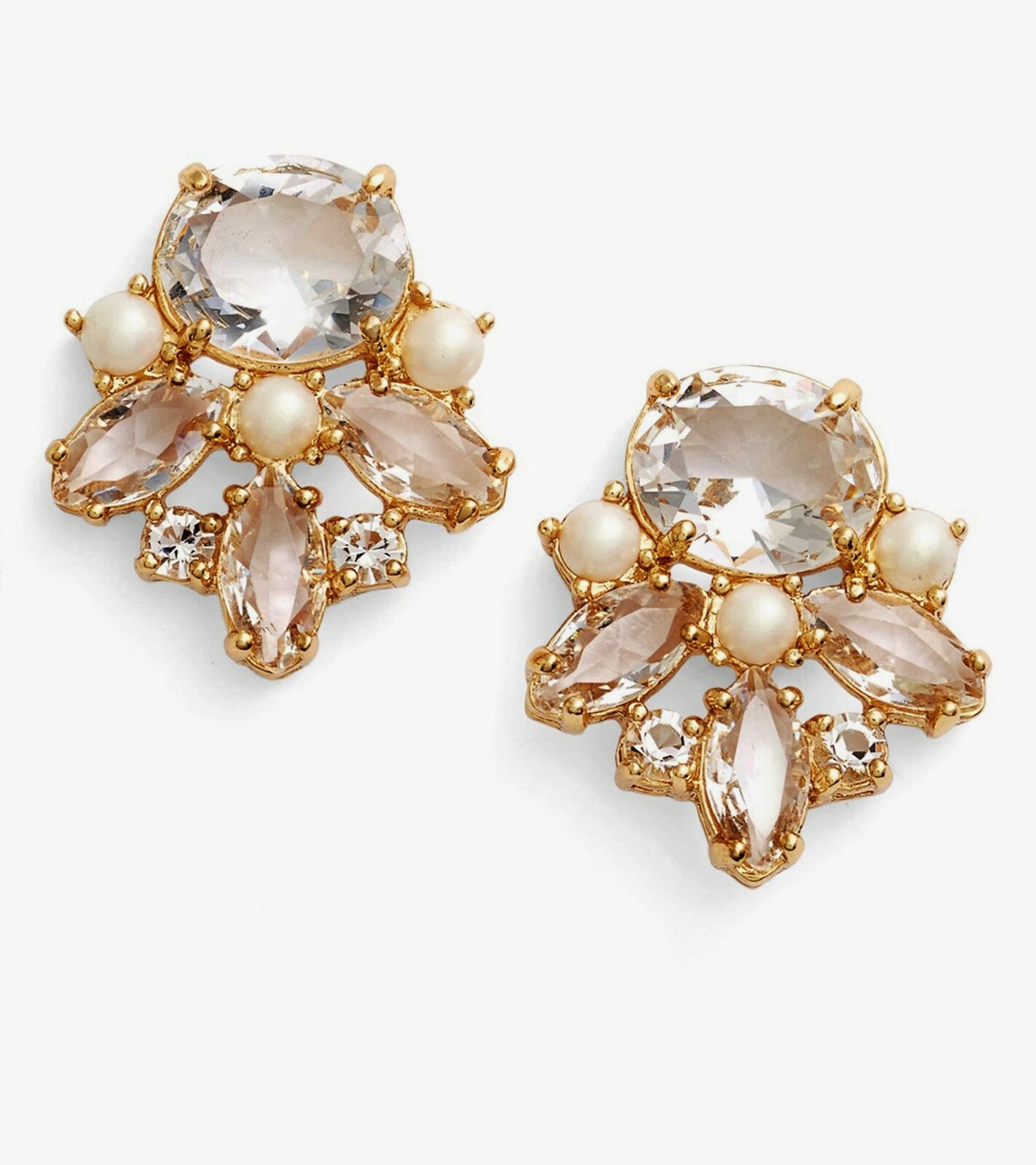 【お得SALE】kate spade new york☆marquise cz cluster ピアス KATE SPADE NEW YORK Chantilly Cluster Stud Earrings-Faceted