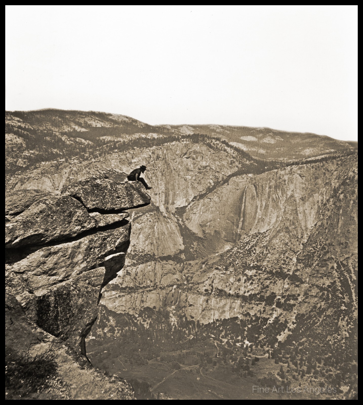 Eadweard Muybridge Photo, Muybridge on Contemplation Rock
