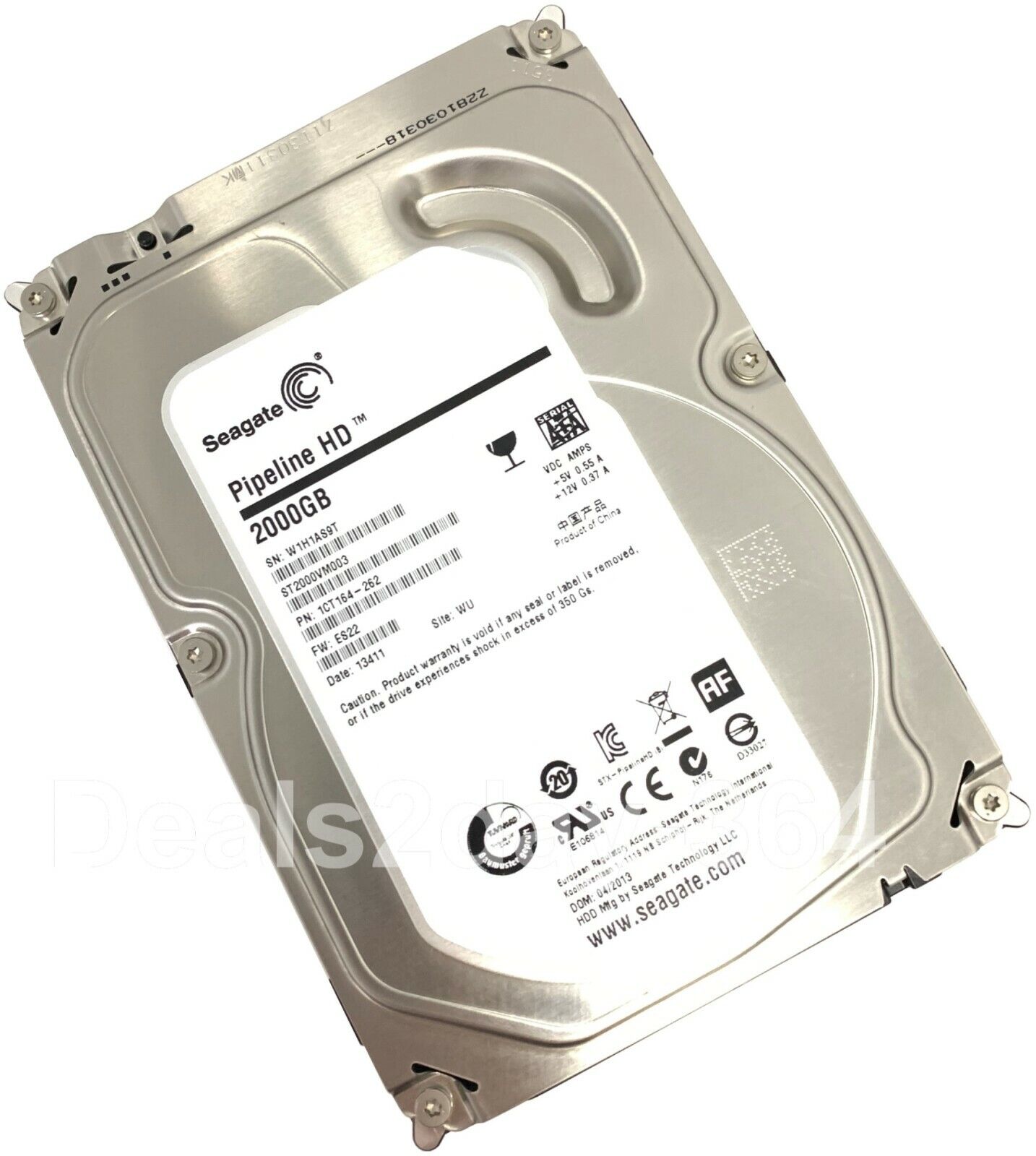 ST2000VM003 Seagate Pipeline HD 2TB 5900RPM SATA 6Gbps 64MB ST2000VM003 Seagate Pipeline HD 2TB 5900RPM SATA 6Gbps 64MB