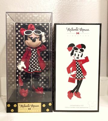 New 2017 D23 Expo Disney Store Minnie Mouse Signature Polka