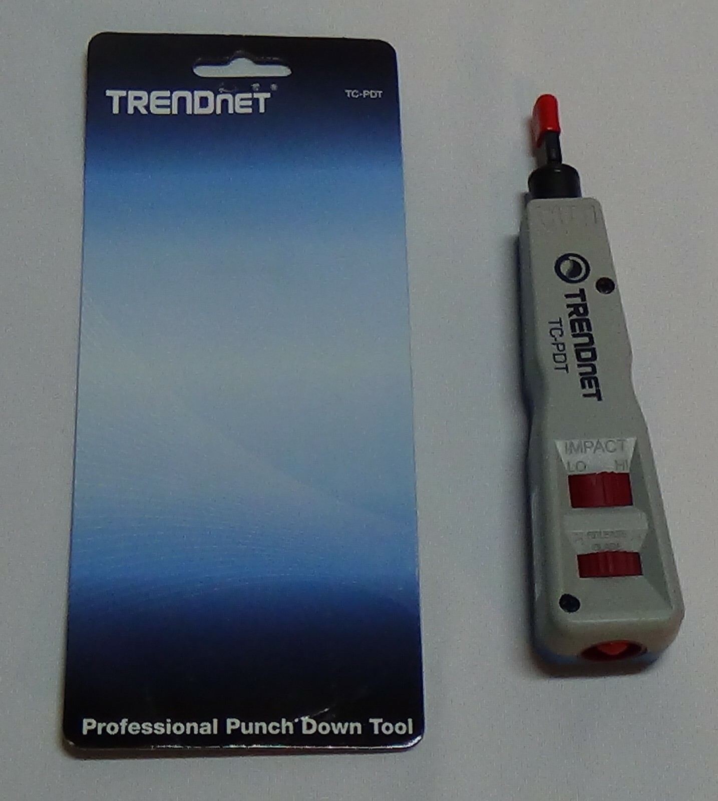 TRENDnet TC-PDT Impact Punch Down Tool with Bits - NEW not in original packaging