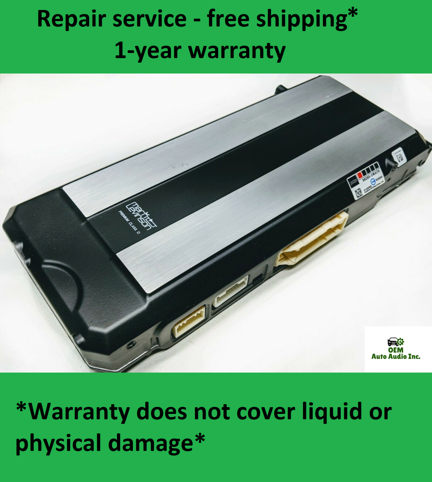 REPAIR SERVICE*Lexus Mark Levinson amplifier 86280-0WA70