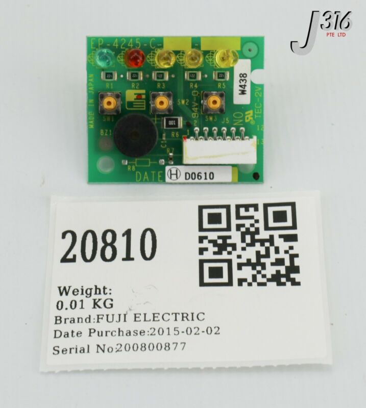 20810 FUJI ELECTRIC PCB, LED DISPLAY BOARD EP-4245-C