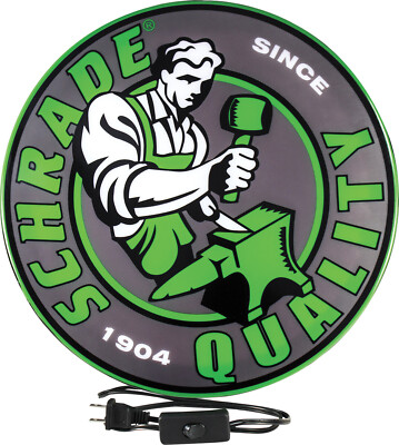 Schrade Black, Green, White, Grey Quality 120V UL Approved 12W LED Sign SCHQS1