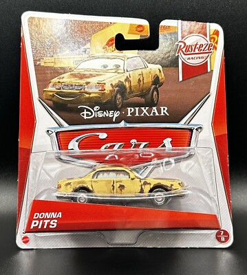Disney Pixar Cars Movie Donna Pits Rust-eze Racing Toy Car