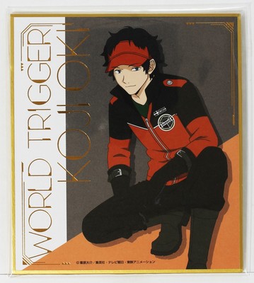 World Trigger Mini Visual Shikishi Art Board Vol.2 Koji Oki Manga Character