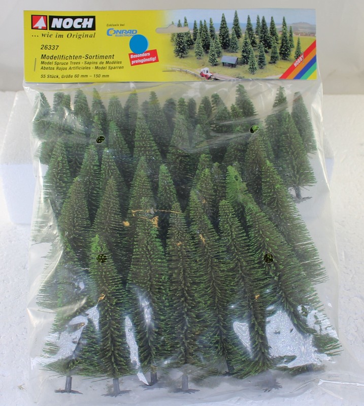Noch 26337 Modellfichten-Sortiment (55 StÃ¼Ck) Aus Sammlung Mit Ovp