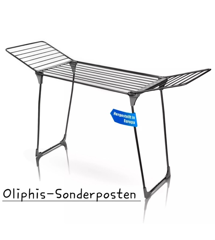 WÃ¤SchestÃ¤Nder FlÃ¼GelwÃ¤SchestÃ¤Nder 20m Trockenleine Trockner Schwarz Metall