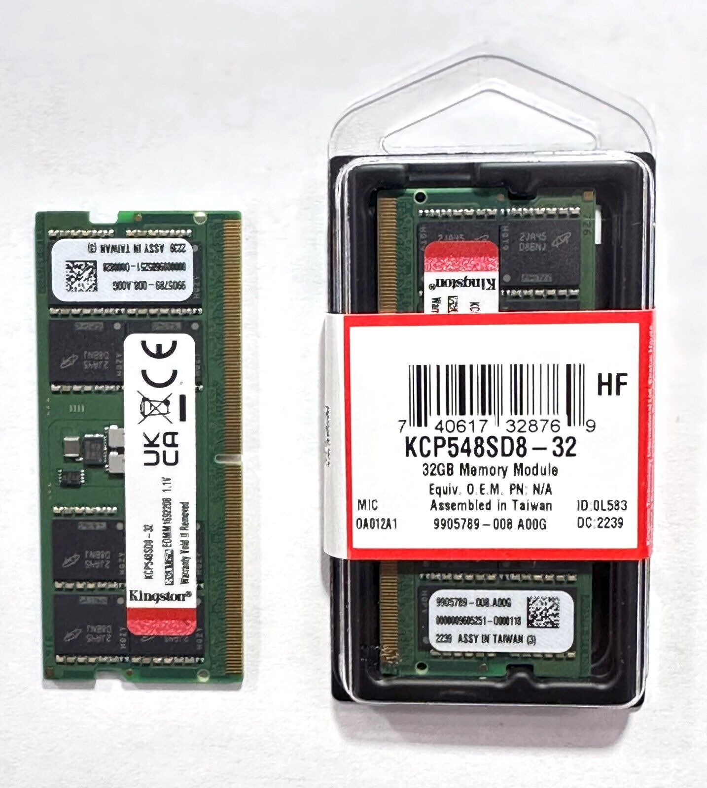 Kingston 32GB Laptop Memory (1x32GB) DDR5-4800MHz SODIMM KCP548SD8-32 NEW UNUSED | eBay Kingston 32GB Laptop Memory (1x32GB) DDR5-4800MHz SODIMM KCP548SD8-32 NEW UNUSED | eBay