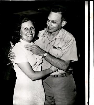 LG75 1972 Wire Photo NAVY CHAPLAIN ANDREW JENSEN ACQUITTED OF ADULTERY CHARGE