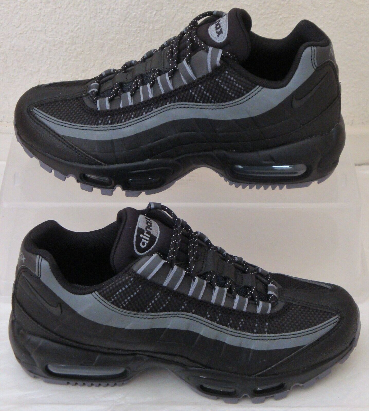 New Nike Air Max 95 Utility Black Cool Grey Mens US Size 7.5 New Nike Air Max 95 Utility Black Cool Grey Mens US Size 7.5