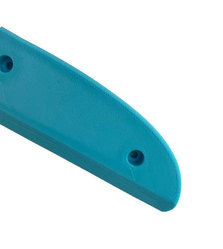 CENTURY Skateboard tail bone style Skid Plate, LIGHT BLUE, choice 8.0, 8.25, 8.5