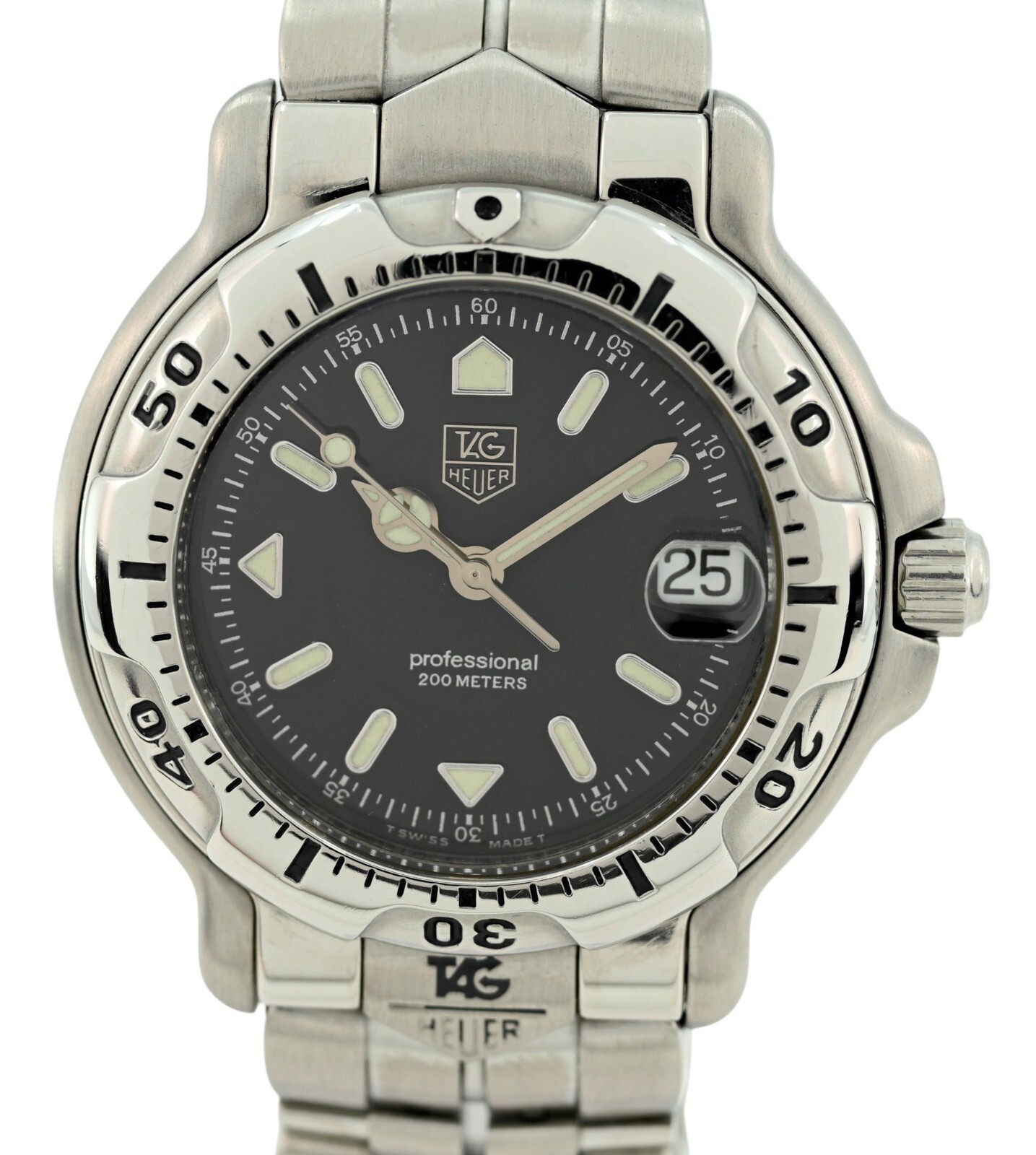 TAG Heuer 6000 WH2353-K1 ジャンク タグホイヤー TAG HEUER 6000シリーズ 腕時計 ステンレス