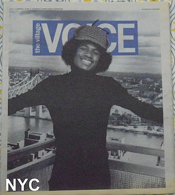 Michael Jackson Dead Tribute Ny The Village Voice News July 1 2009  