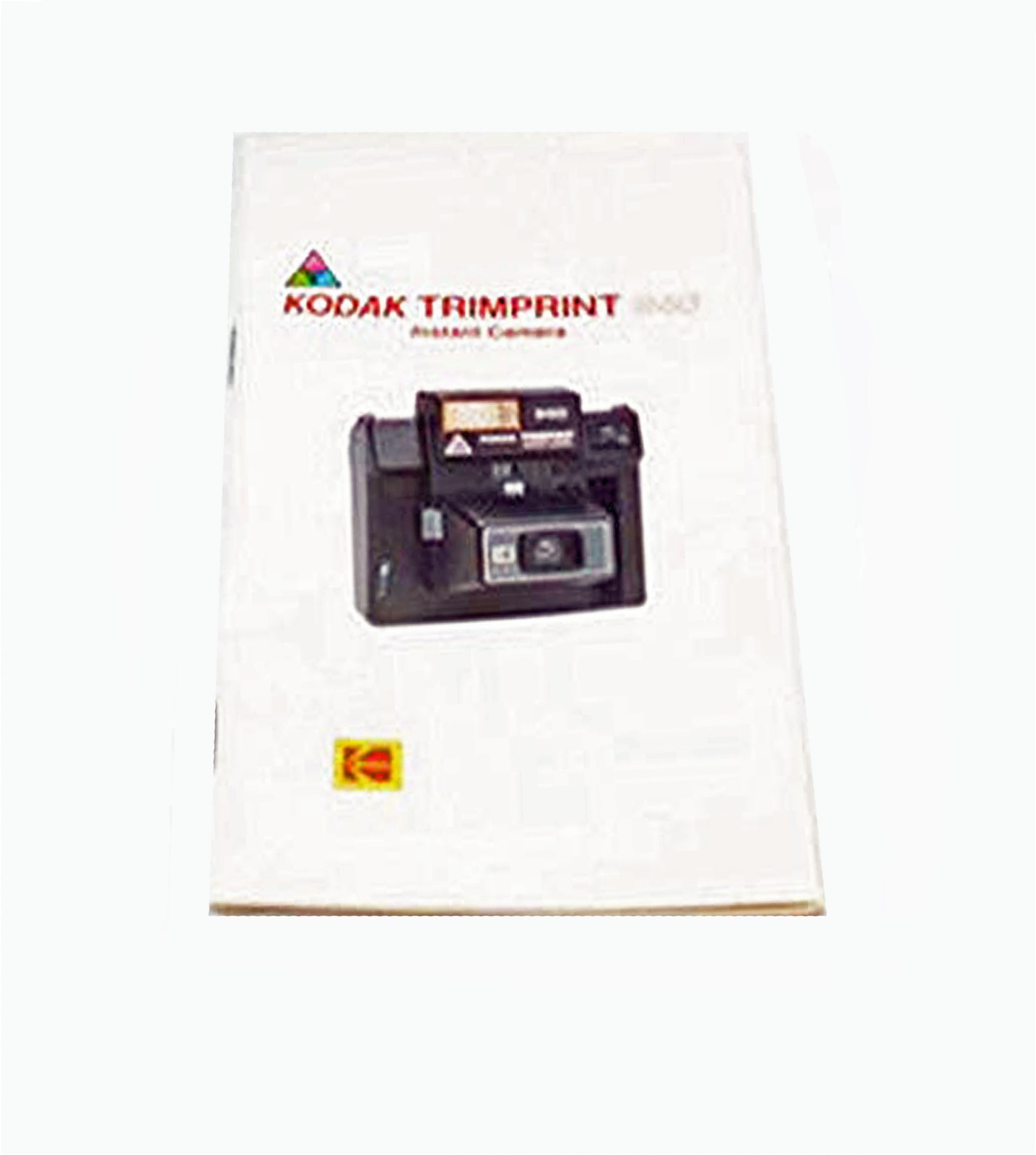 Kodak Trim Print 940 Instant Camera Electronic Flash with Original Box and Book