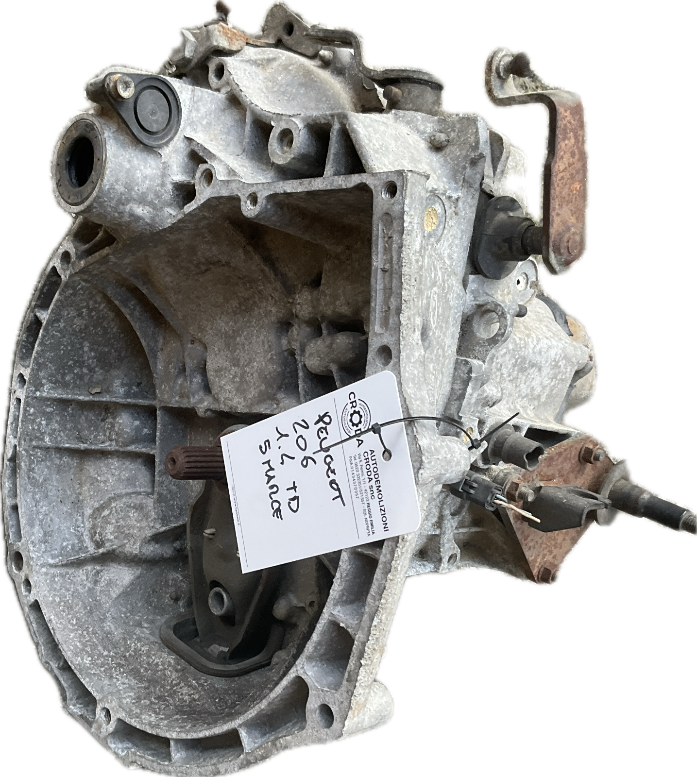 Cambio manuale per modello PEUGEOT 206 1.4 diesel 5 marce ricambio usato