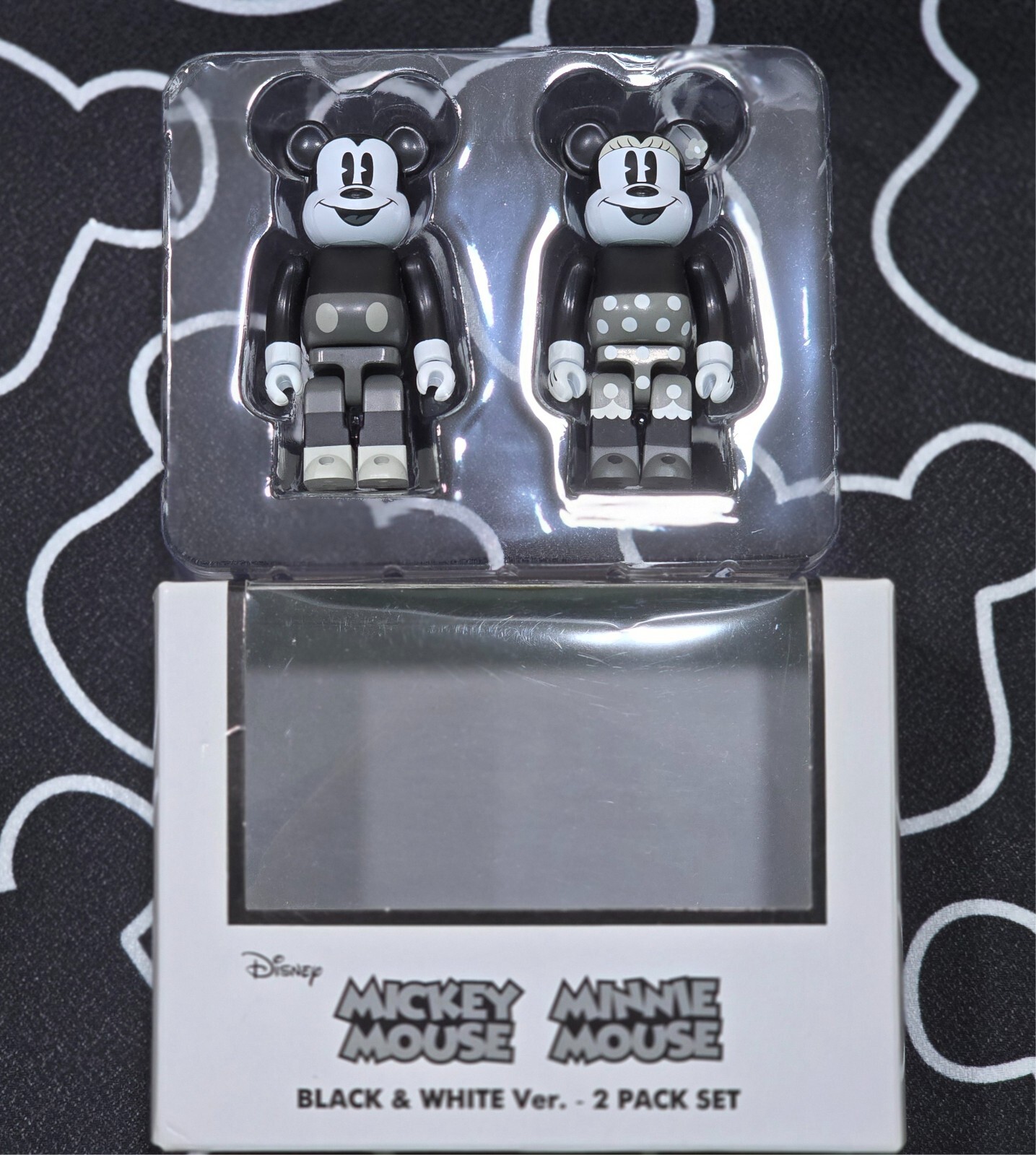 BE@RBRICK MICKEY MOUSE B&W 2020Ver. 1000% ☆新品～未開封☆ Disney