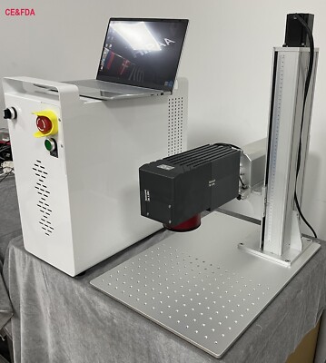 3D 100W JPT MOPA  fiber laser CUT machine 3D mark ezcad 3 auto laser focus FDA