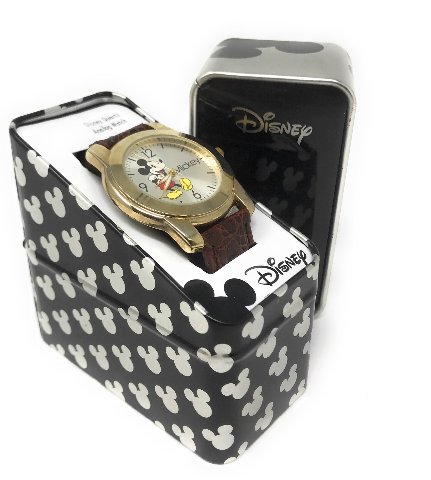 Disney Quartz Gold Tone Mickey Mouse MCK 622 Stainless Steel