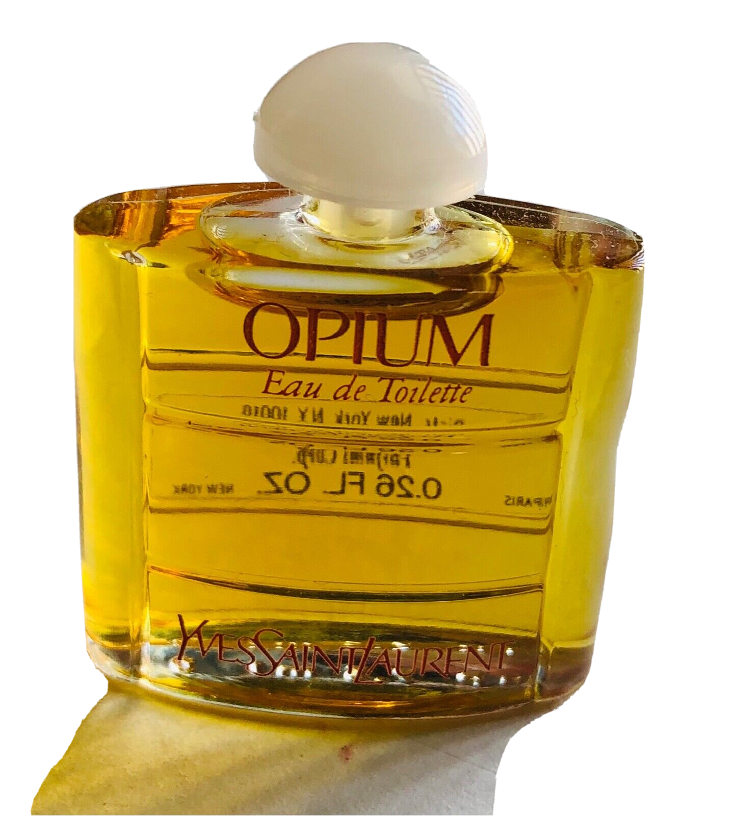 Vintage OPIUM Yves Saint Laurent Perfume EDT .26oz/7.5ml MINIATURE