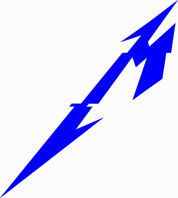 METALLICA Hardwired M Die Cut Vinyl Decal Sticker 