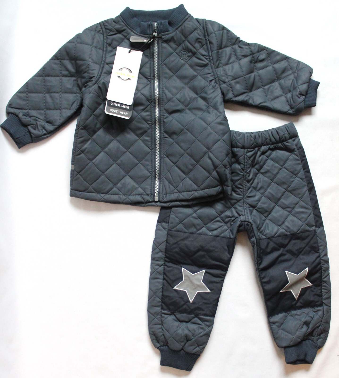 Mikk-Line Baby Size 86 (18M US) Quilted Top & Bottom Winter