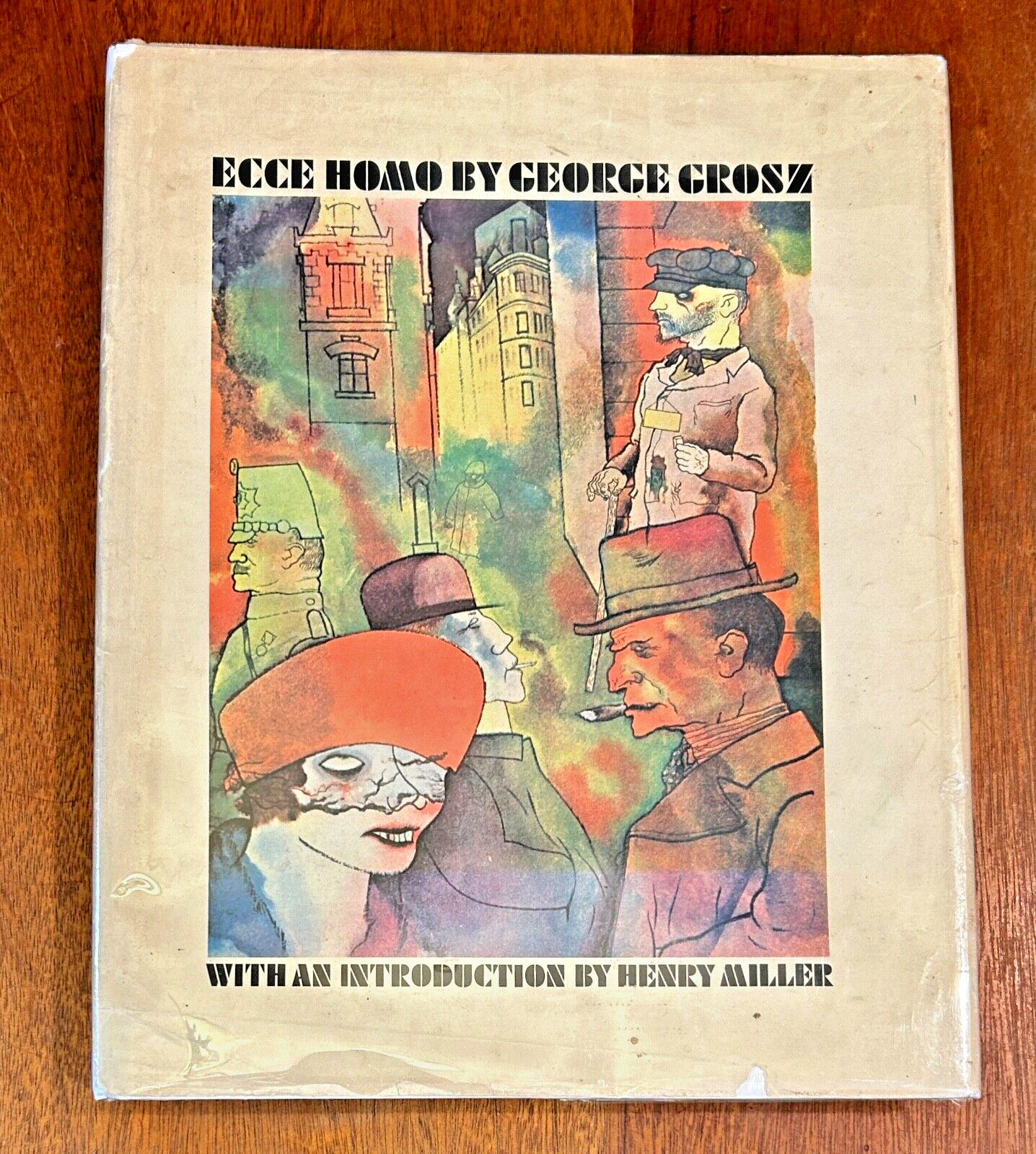 Ecce Homo by George Grosz Henry Miller, 1st Ed. In DJ. Erotica, Hardcover