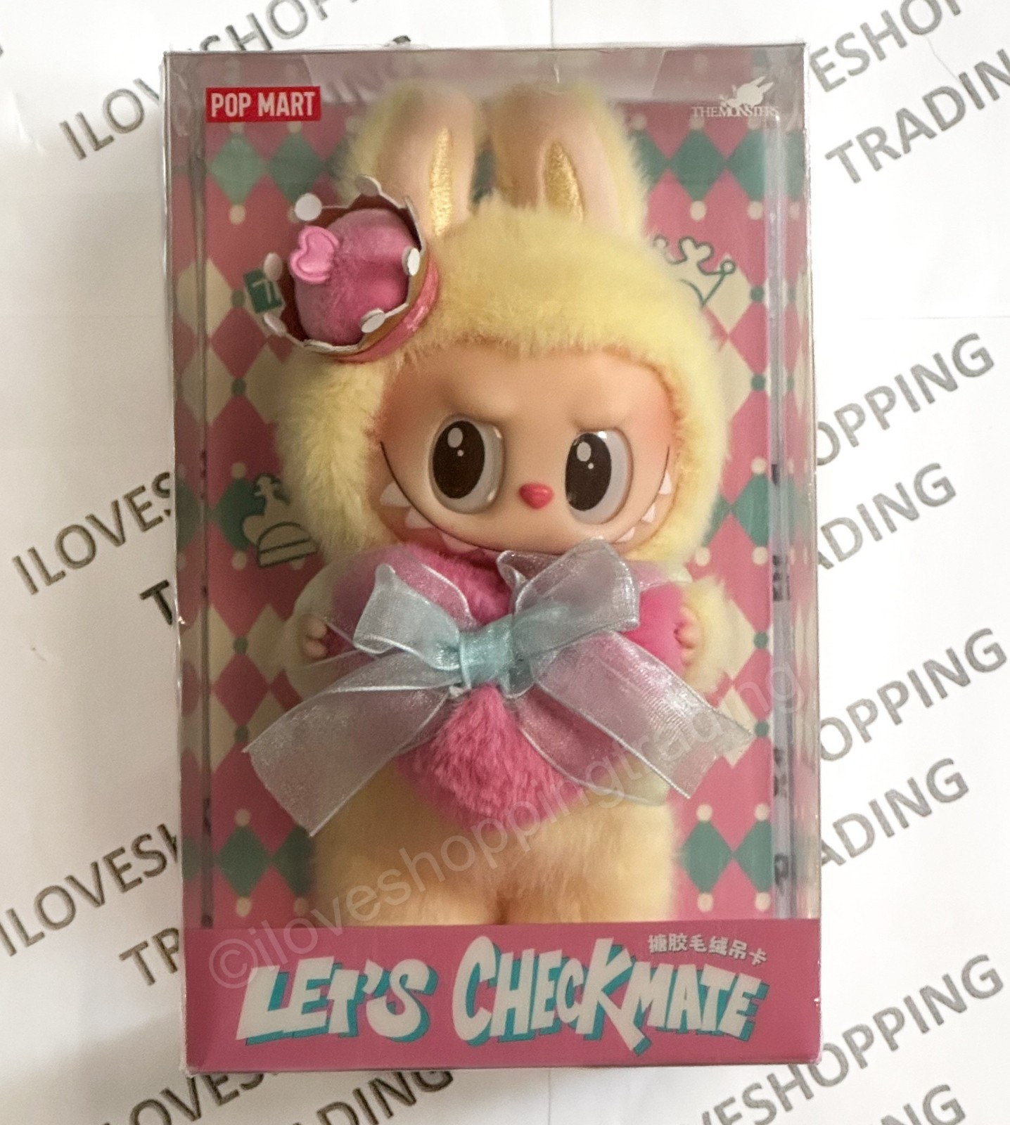 AUTHENTIC POP MART LABUBU THE MONSTERS LETS CHECKMATE SERIES QUEEN