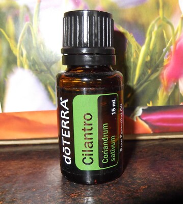 DOTERRA CILANTRO  ESSENTIAL OIL, 15 ml, FOOD, AROMATHERAPY, THERAPEUTIC GRADE