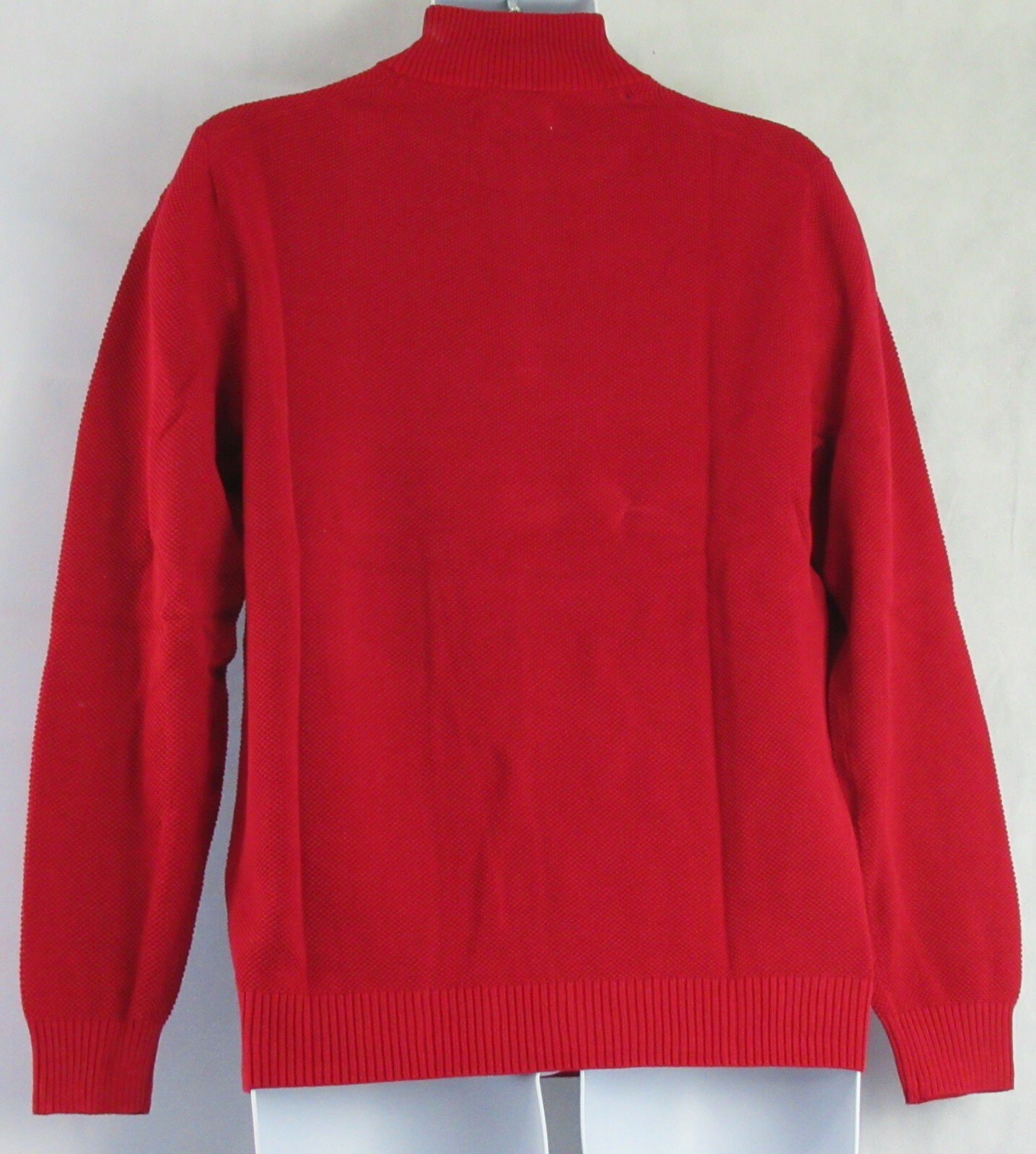 Club Room Men's 1/4-Zip Textured Cotton Pullover Sweater, Assorted Colors