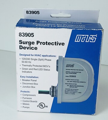 MARS 83905 CENTRAL AIR CONDITIONER SURGE PROTECTION DEVICE New In Box 