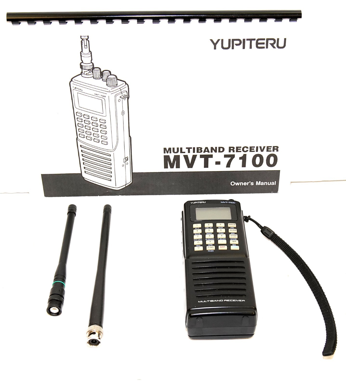 ユピテル　MVT-7100 YUPITERU MVT-7100 SCANNER RECEIVER CONTINUOUS 530khz