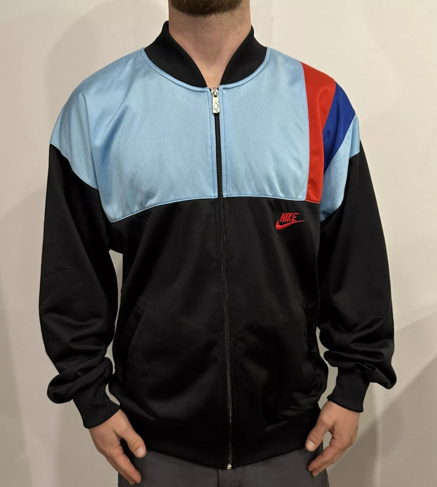 ジャケット・アウター 90s HIGH SIERRA REGISTERED TRACK JACKET VINTAGE 1990s 90s NIKE OREGON RARE TRACK TOP JACKET MENS