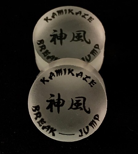 New & Now Available Kamikaze Break/Jump Tip - 14mm Clear Break Tip (1 Tip)