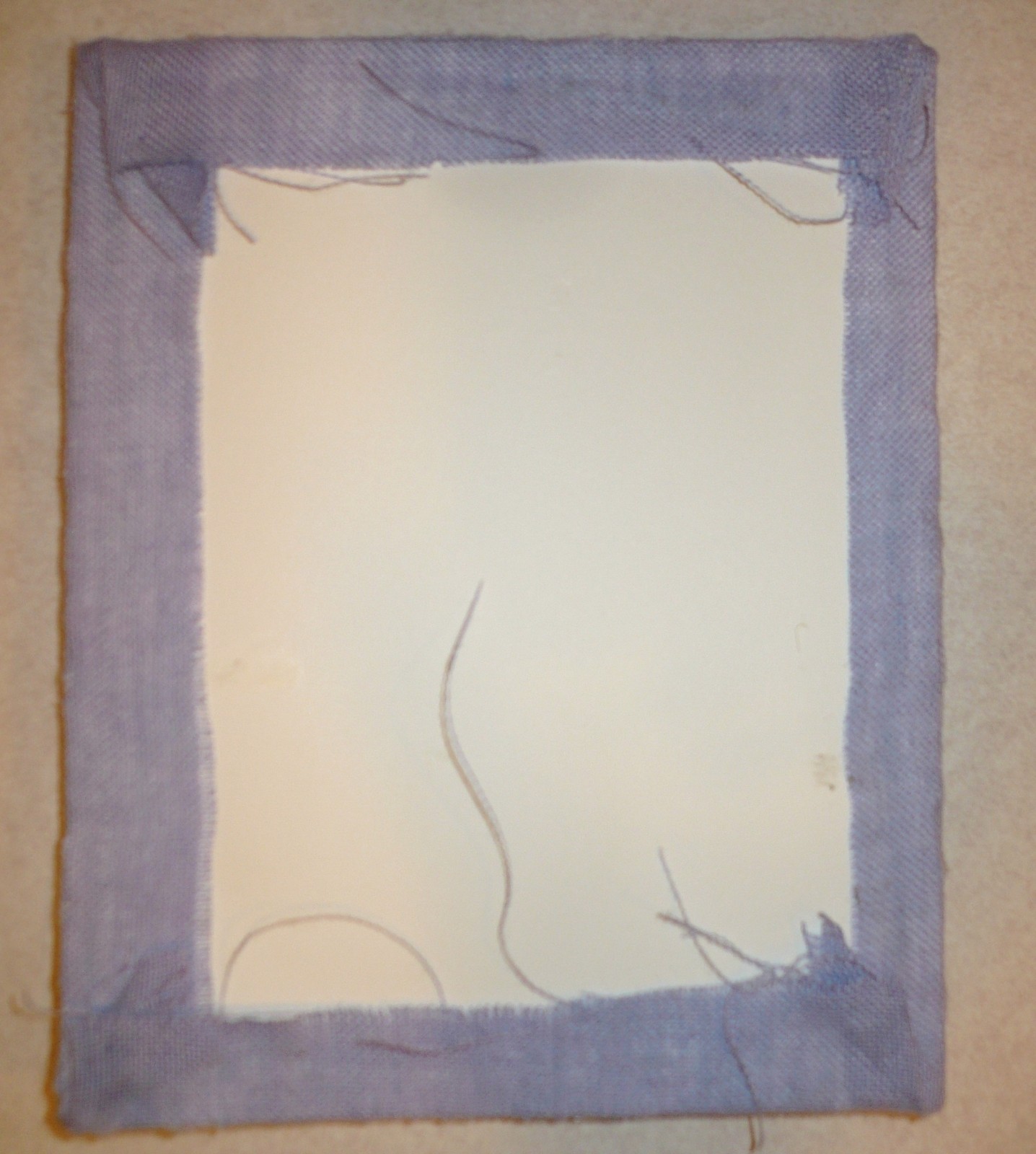 MAY 8 * NO SOCKS DAY Finished Completed Handmade Hand Made Counted Cross Stitch