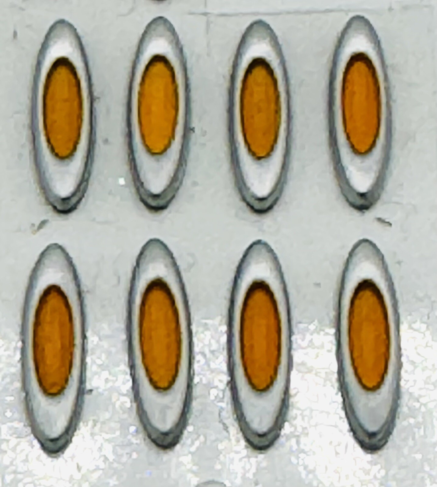 NEW OAKLEY FLAK JACKET 1.0 REPLACEMENT ICONS LOGO SET OF 2