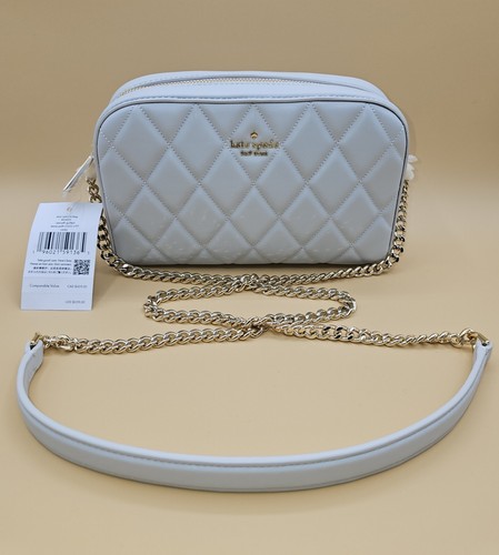 Kate Spade Stone Path Mini Smooth Quilted Leather Crossbody
