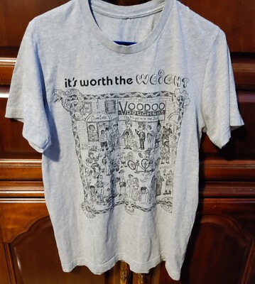 VOODOO DOUGHNUT Worth The Weight T Shirt Large