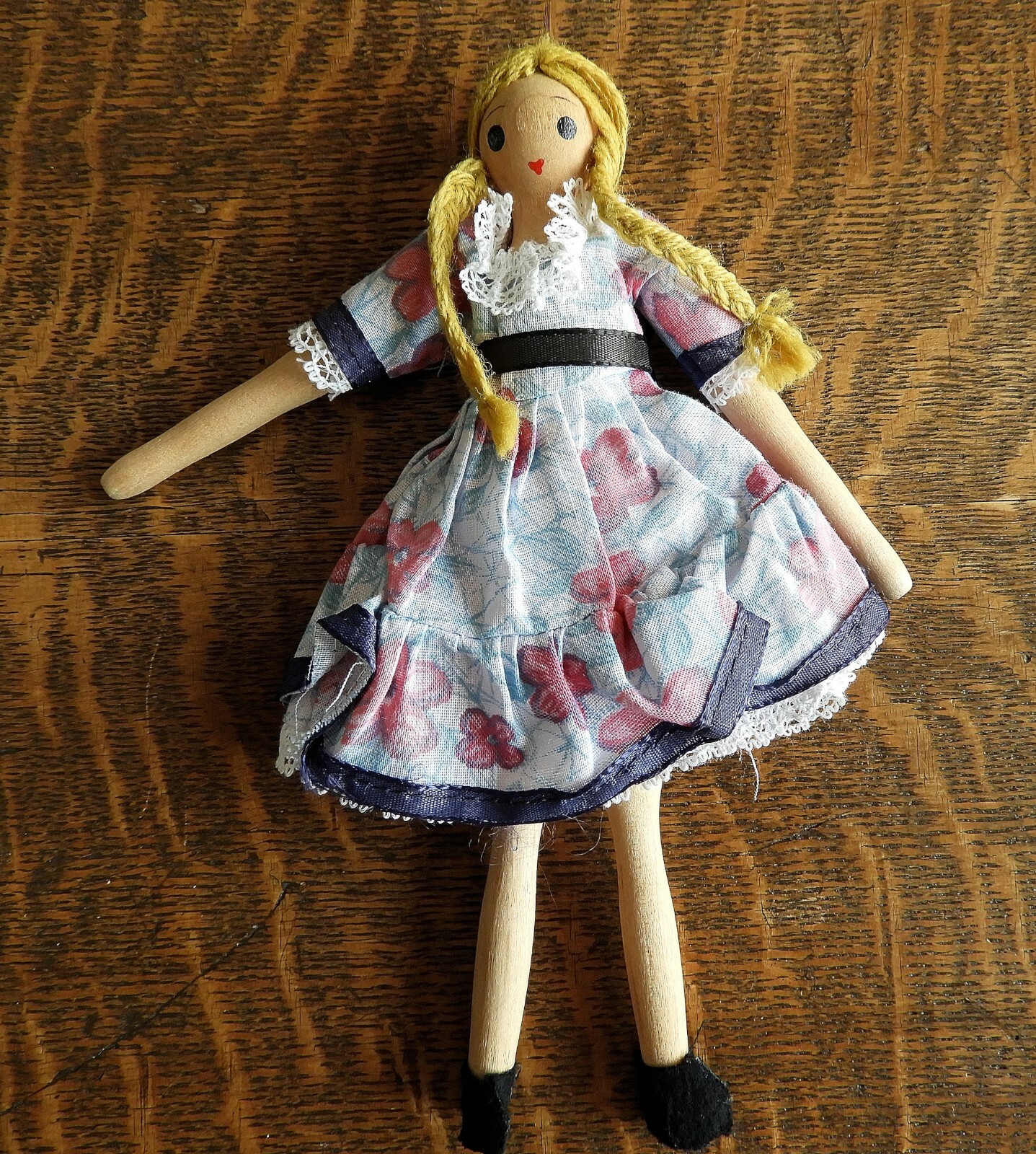 The Little Wooden Doll, Margery Bianco, 1953, Book and Doll, Excellent Condition