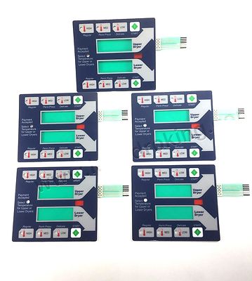 9801-059-006 (5 PCS) DEXTER BLUE MEMBRANE SWITCH (KEYPAD, TOUCHPAD) 9801-059-004