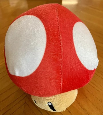 Authentic Super Mario Red Mushroom 5'' Plush Toy Nintendo 2021 P6