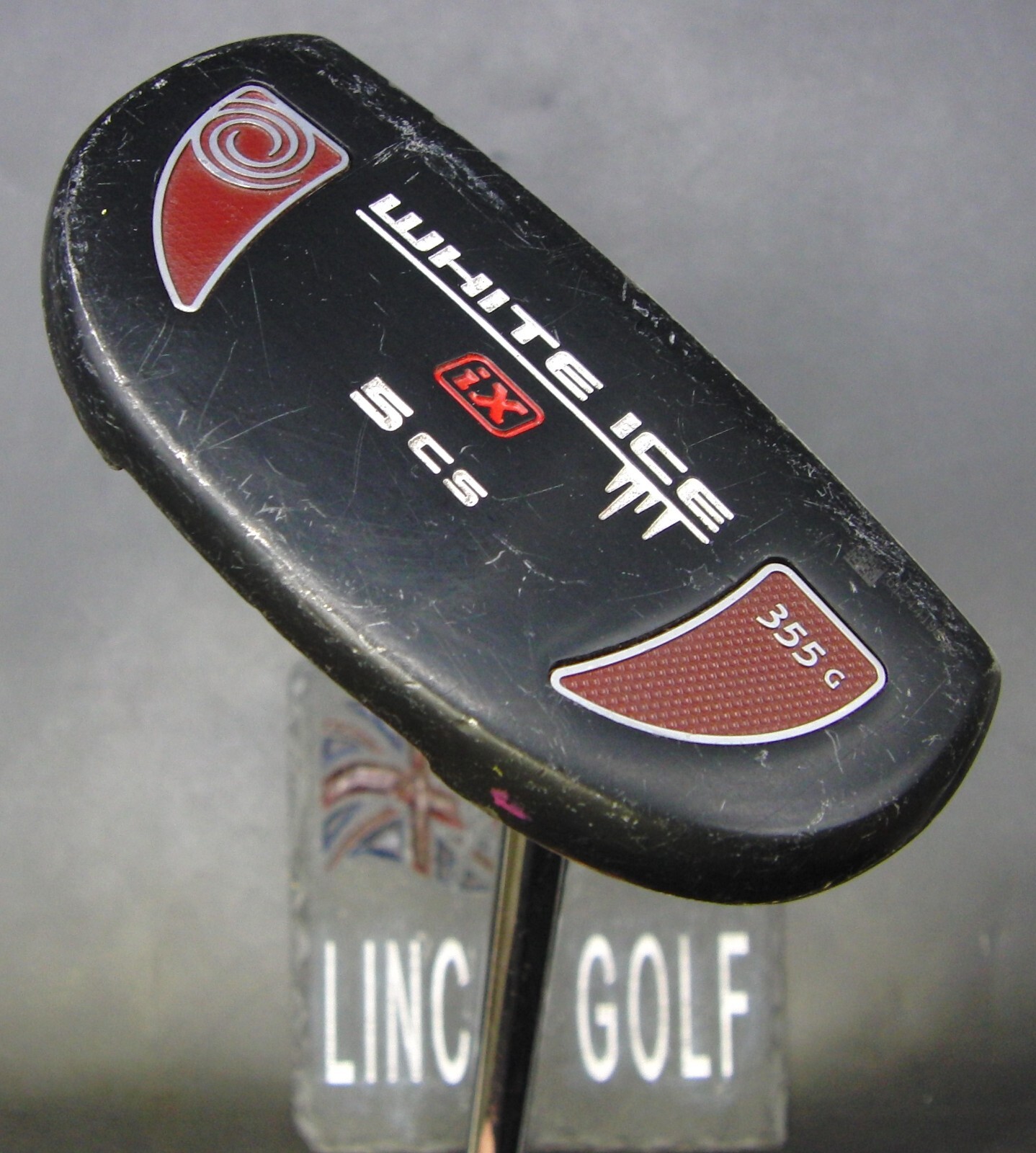 Odyssey White Ice iX 5CS 355g Putter Steel Shaft 84.5cm Length Odyssey Grip Odyssey White Ice iX 5CS 355g Putter Steel Shaft 84.5cm Length Odyssey Grip