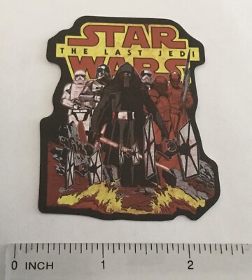 Star Wars  The Last Jedi Vinyl Laptop Bumper Luggage Sticker Decal
