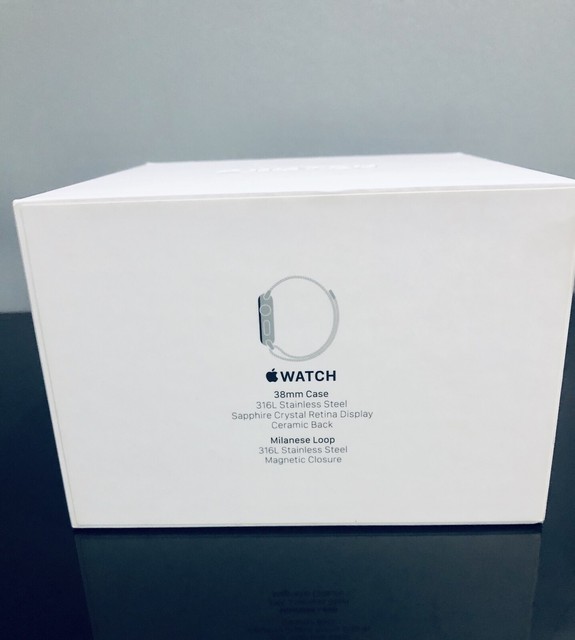 apple watch 38mm case 316l stainless steel sapphire crystal