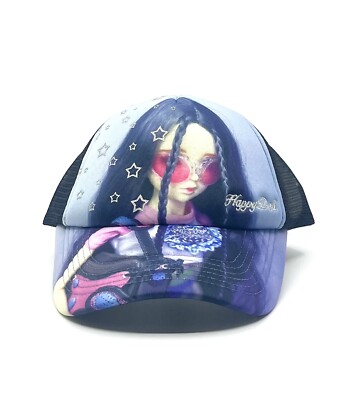 Happy99 HappyDoll Trucker Hat One Size Stray Rats Y2K Heaven Marc Jacobs
