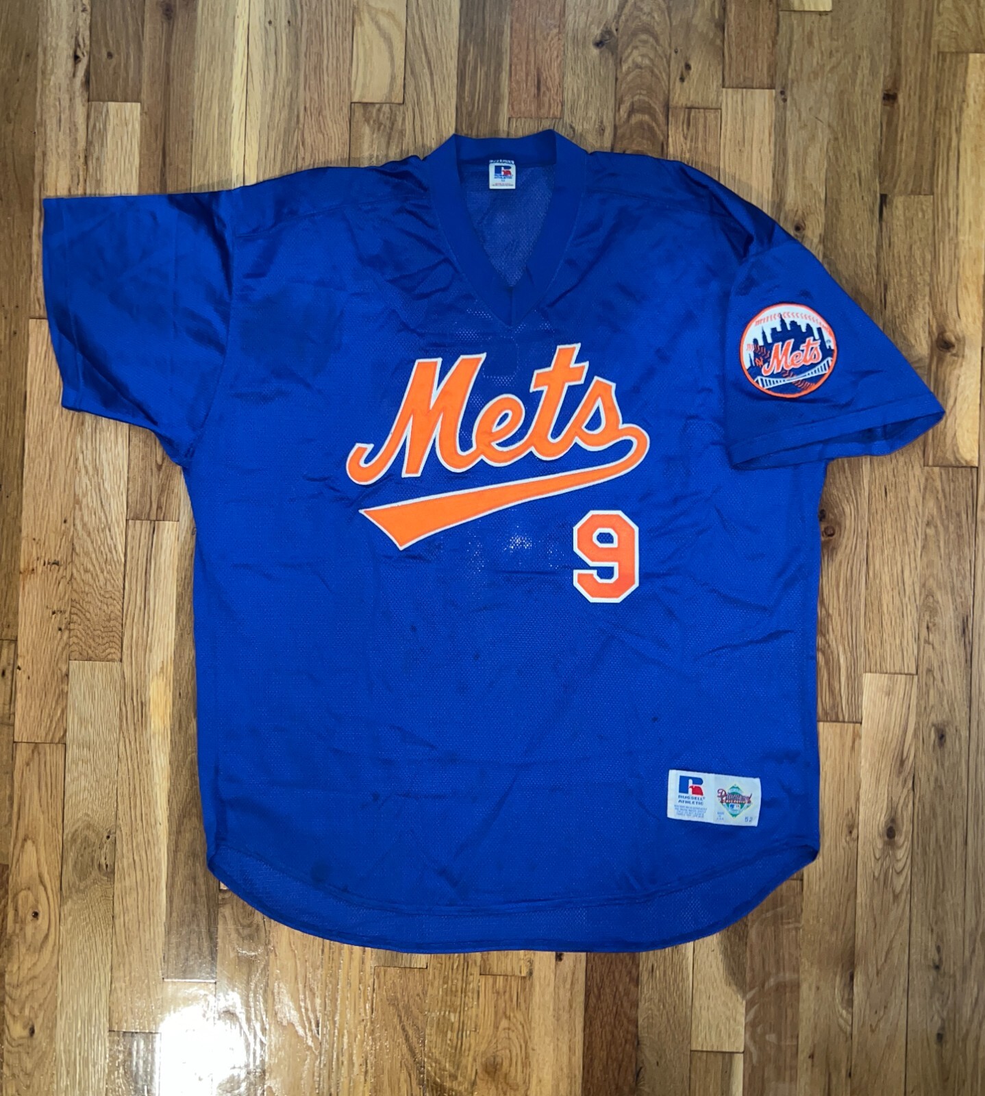 メッツ newyork mets russell ユニフォーム yankees TODD HUNDLEY Russell Athletic Authentic NEW YORK METS Blue