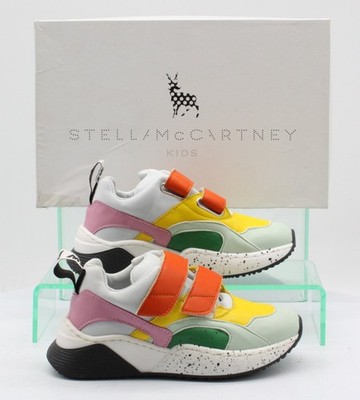 STELLA MCCARTNEY GIRLS TRAINERS MULTICOLOURED UK 10 EU 28 RRP £151 KT