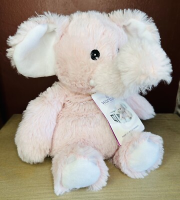 Warmies Microwaveable Pink Elephant Plush Lavender Scent