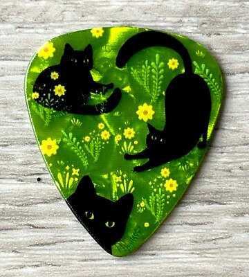 Cat Guitar Pick 